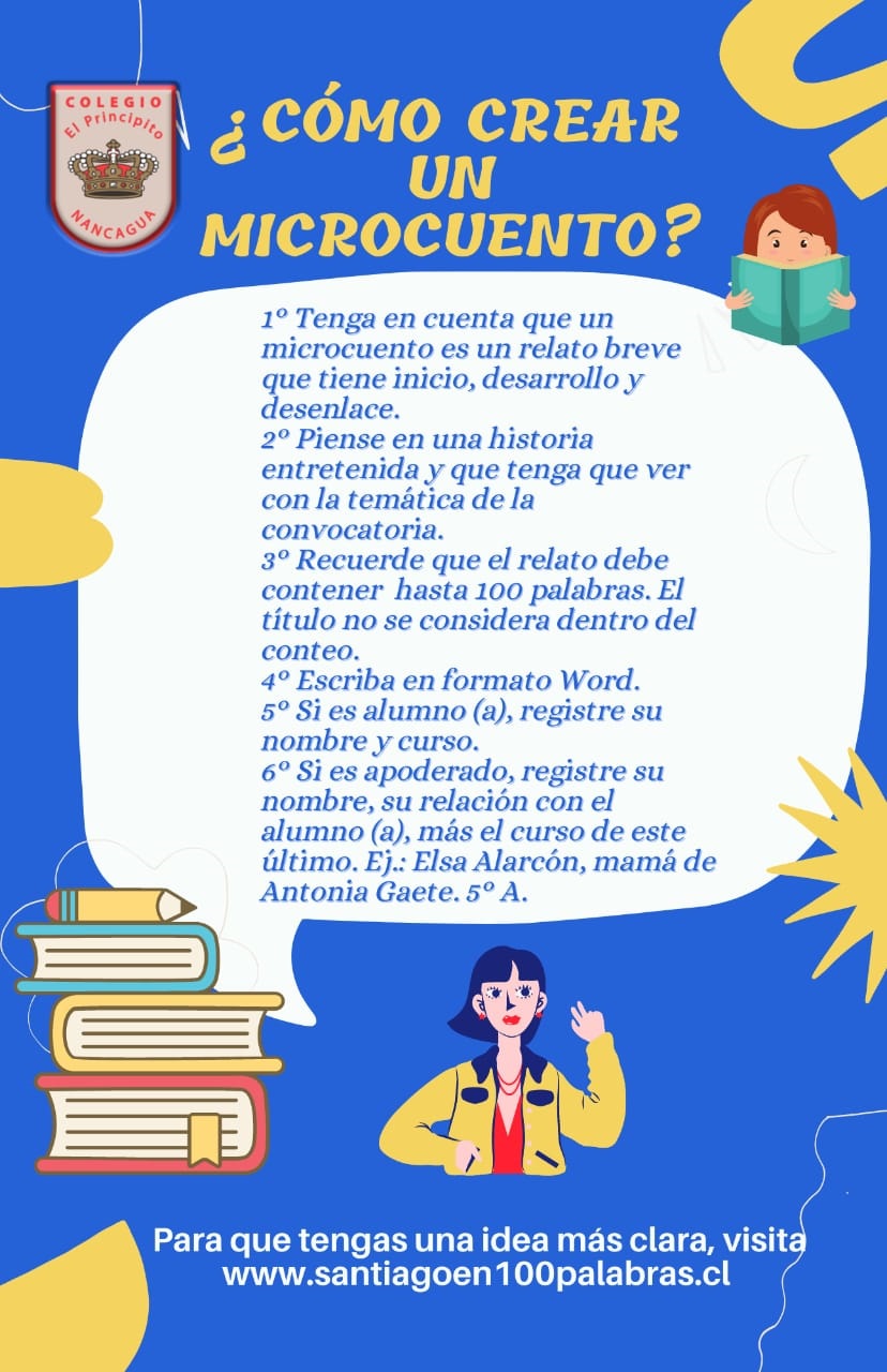 GUÍA PARA MICROCUENTO – Colegio El Principito