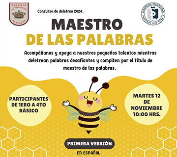 ¡CONCURSO DE DELETREO 2024! 🐝🐝🐝🐝